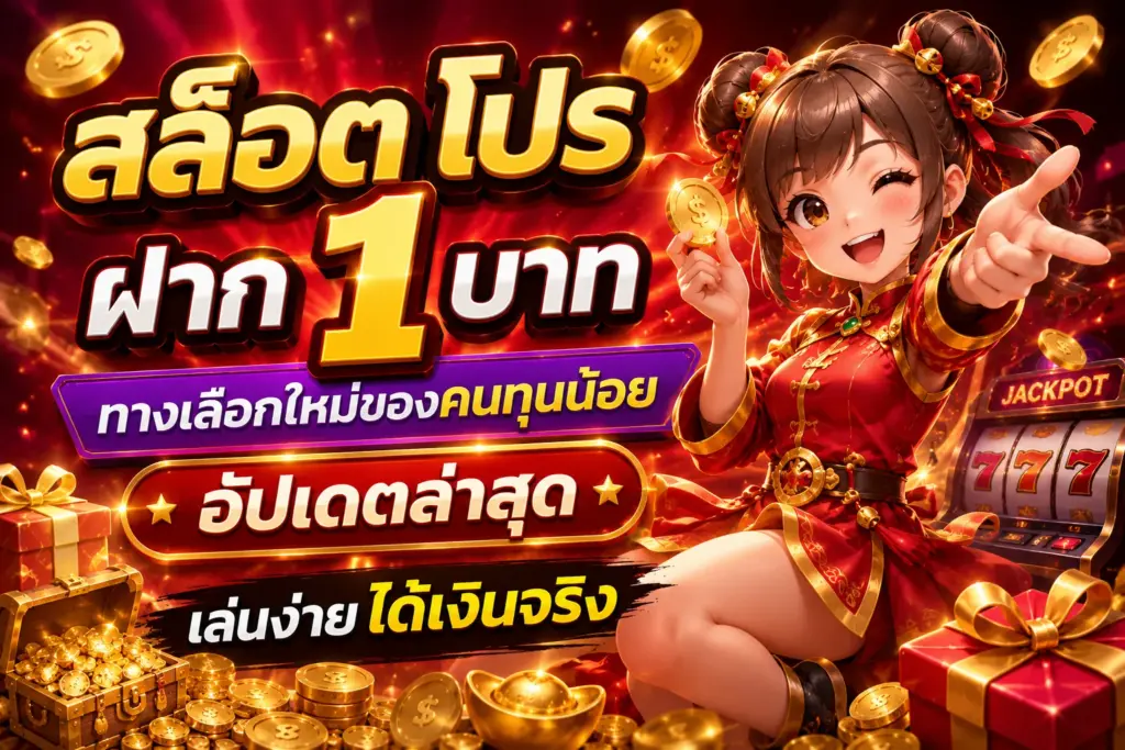 สล็อตโปรฝาก 1 บาท